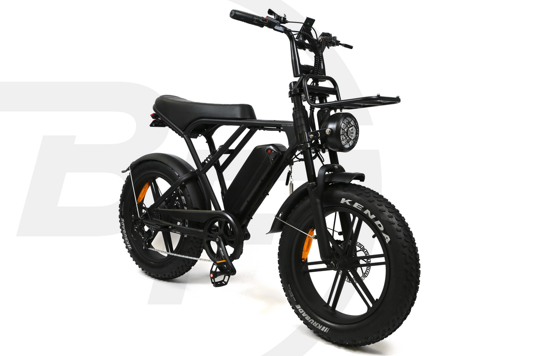 OUXI H9 4.0  - FATBIKE - ZWART