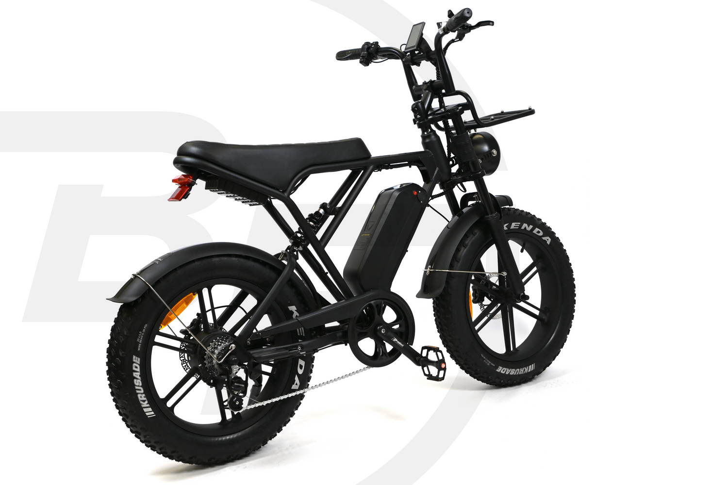 OUXI H9 4.0  - FATBIKE - ZWART