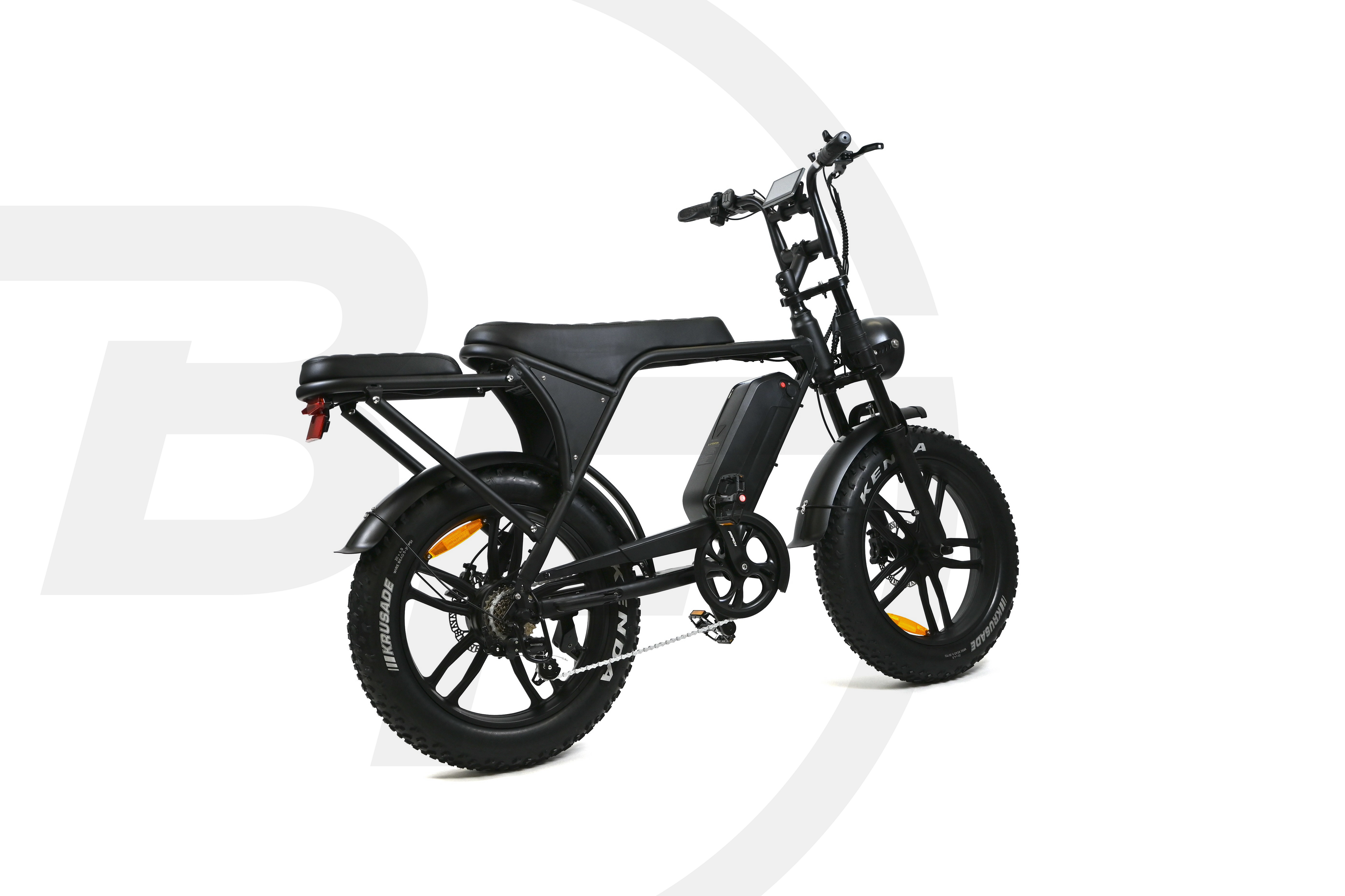 OUXI V8 5.0 2025 - FATBIKE - ZWART