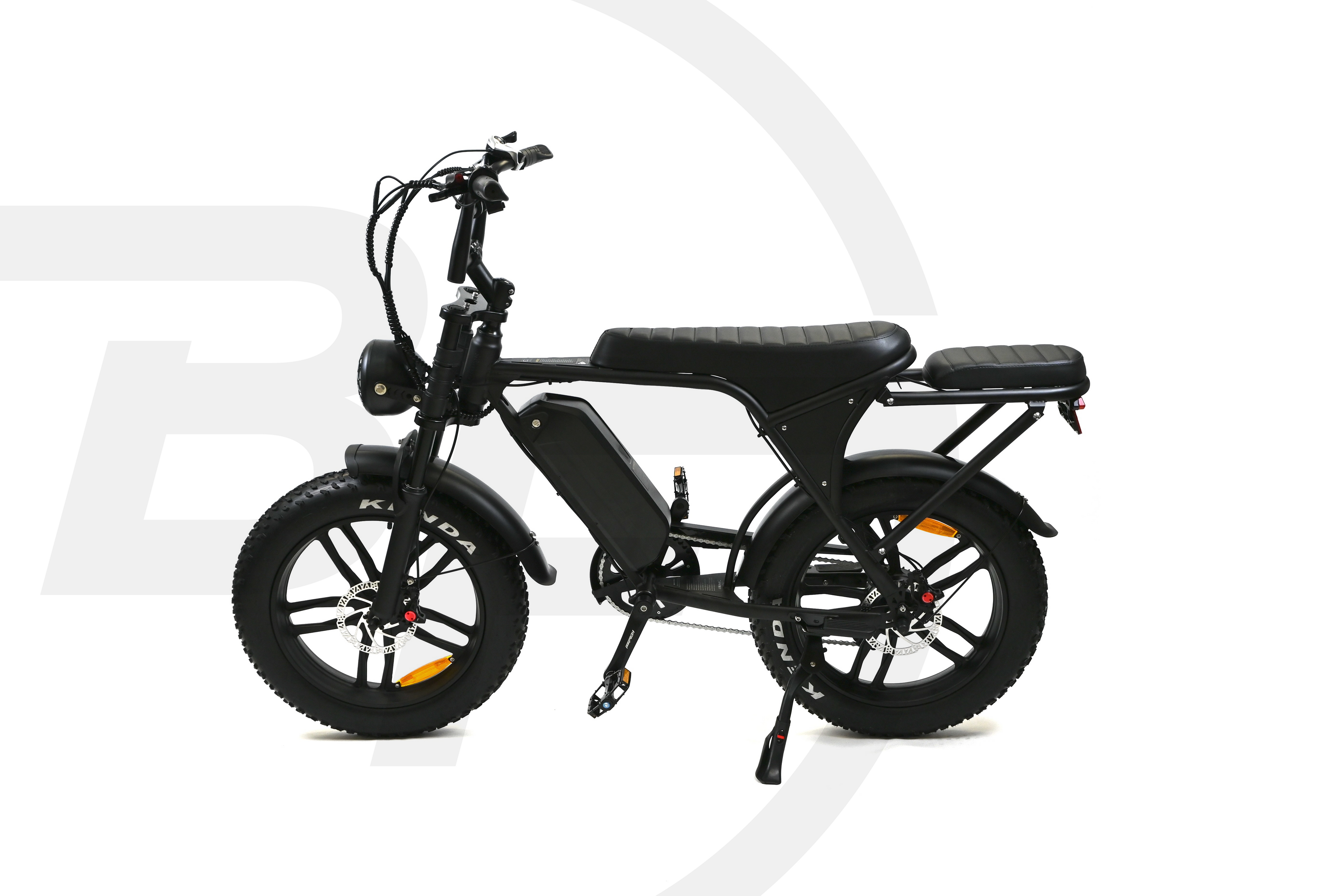 OUXI V8 5.0 2025 - FATBIKE - ZWART