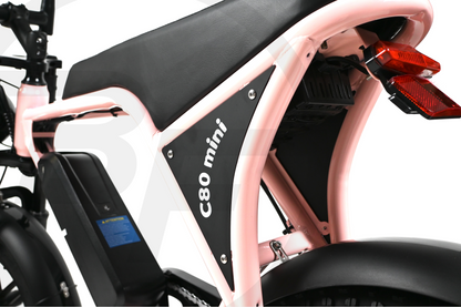 OUXI C80 - Mini fatbike - Roze